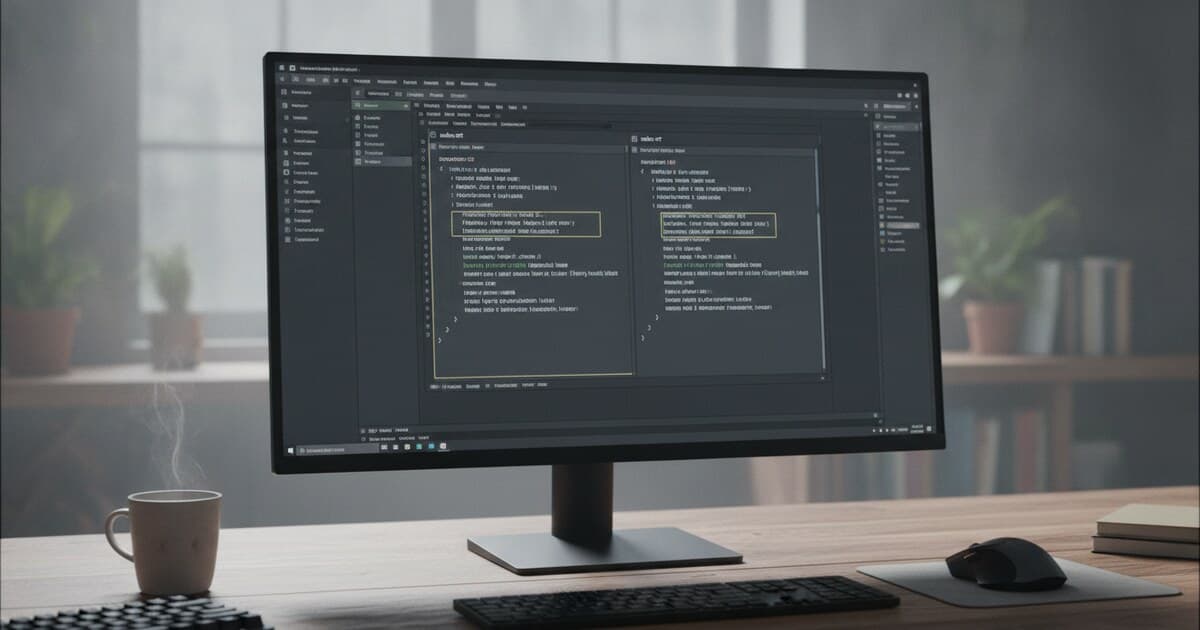 Code editor showing SRT and VTT subtitle file conversion with highlighted timestamp differences